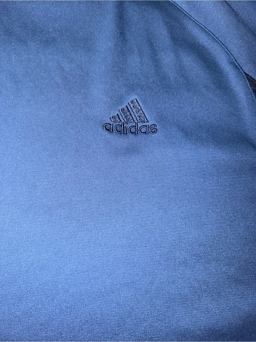 adidas Blue Short Sleeve Athletic Tee